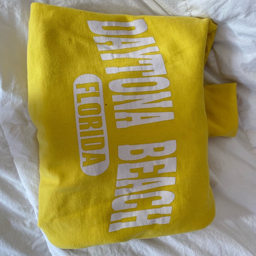 Daytona beach full length yellow sweater